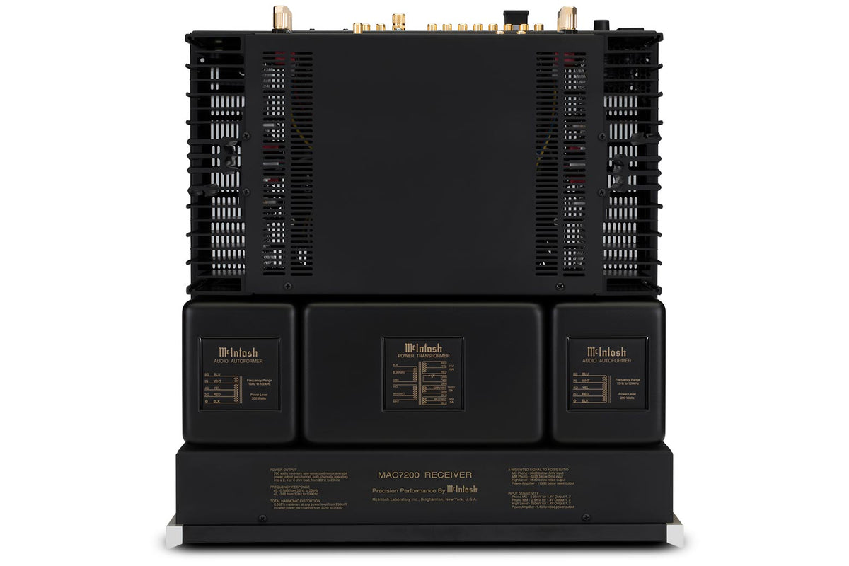 McIntosh MAC7200 Stereo Receiver, official product image 6