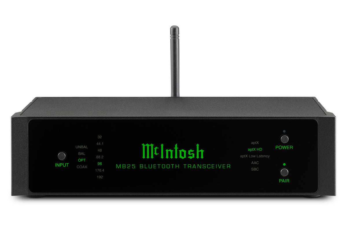 McIntosh MB25 Bluetooth Transceiver, front view
