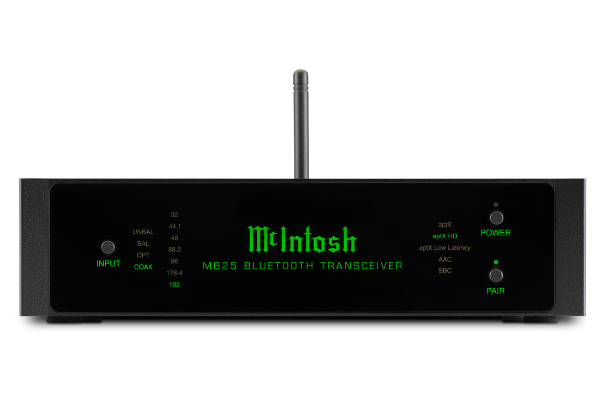 McIntosh MB25 Bluetooth Transceiver, front view