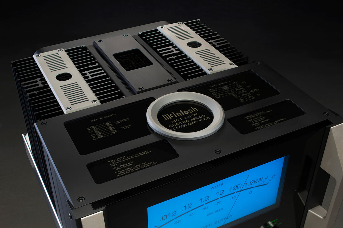 McIntosh MC1.25KW Monoblock Power Amplifier (Each), detail view