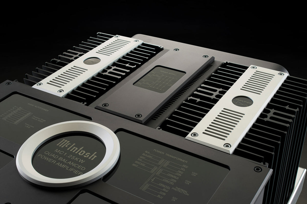 McIntosh MC1.25KW Monoblock Power Amplifier (Each), detail view