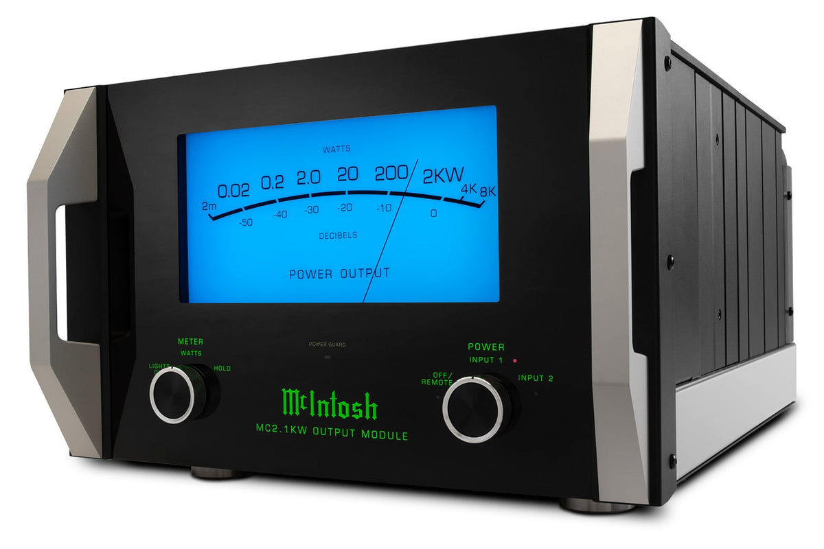 McIntosh MC2.1KW Monoblock Power Amplifier (Each), angled view