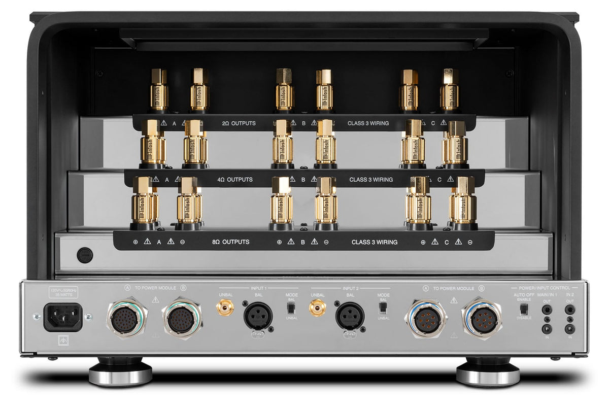 McIntosh MC2.1KW Monoblock Power Amplifier (Each), rear view