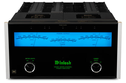 McIntosh MC257 7-Channel Power Amplifier, front view