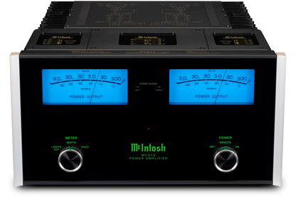 McIntosh MC312 Stereo Power Amplifier, front view