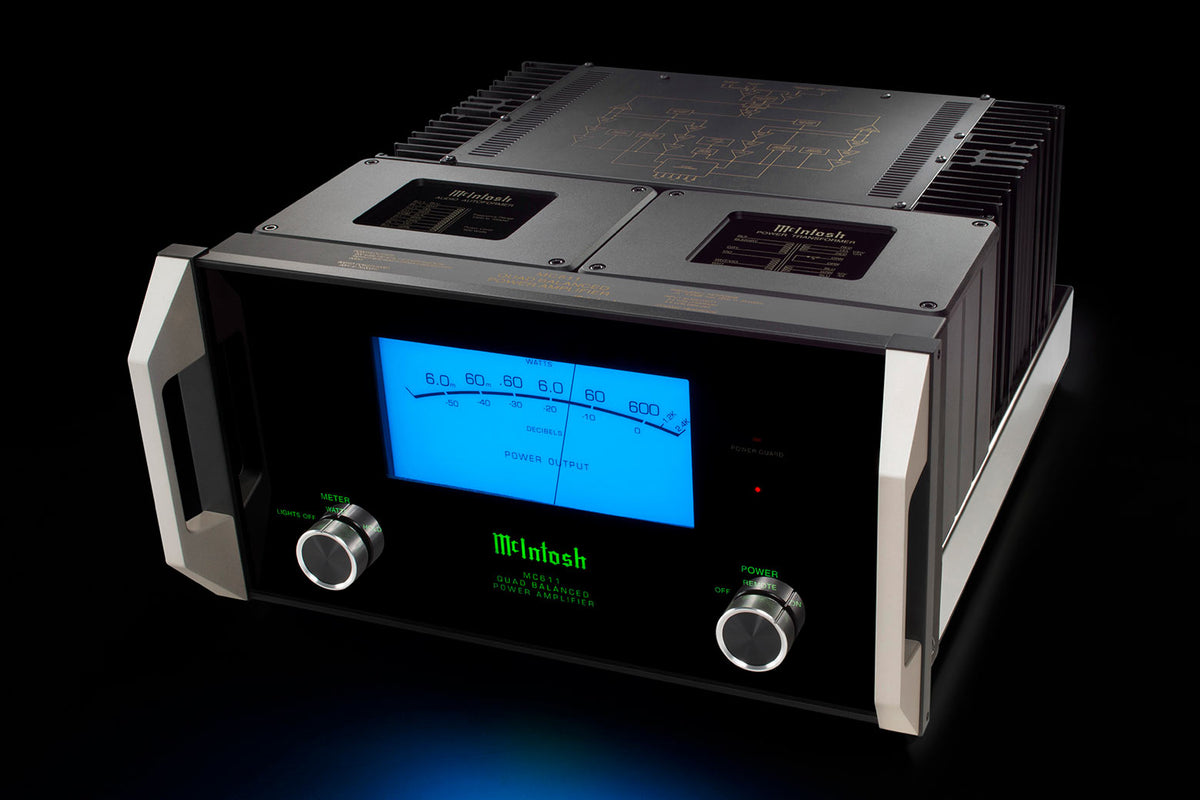 McIntosh MC611 Monoblock Power Amplifier (Each), rear view