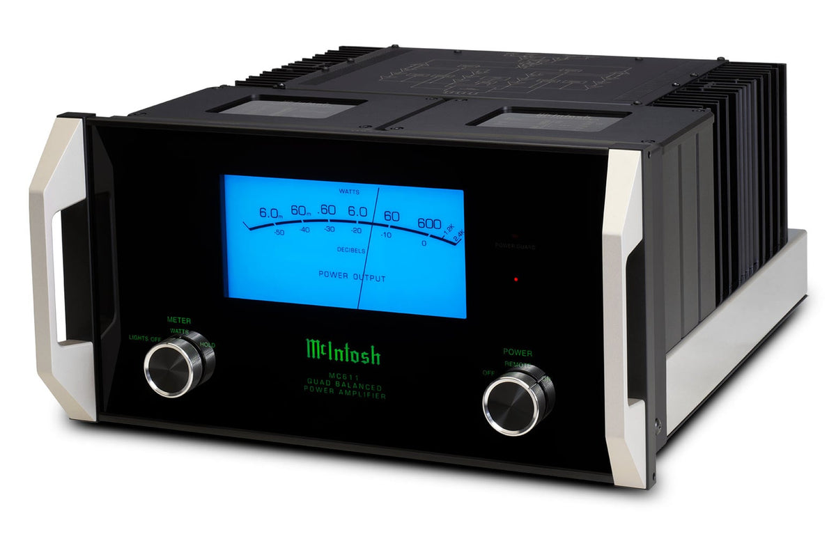 McIntosh MC611 Monoblock Power Amplifier (Each), angled view