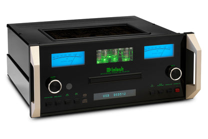 McIntosh MCD12000 SACD/CD Player & DAC, angled view
