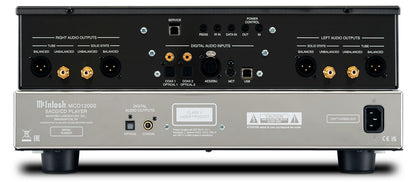 McIntosh MCD12000 SACD/CD Player & DAC, rear view