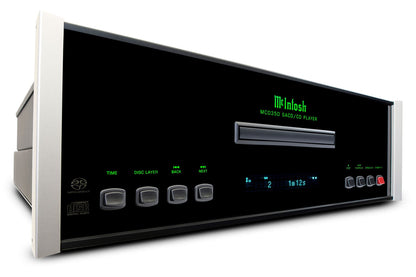McIntosh MCD350 SACD/CD Player, angled view