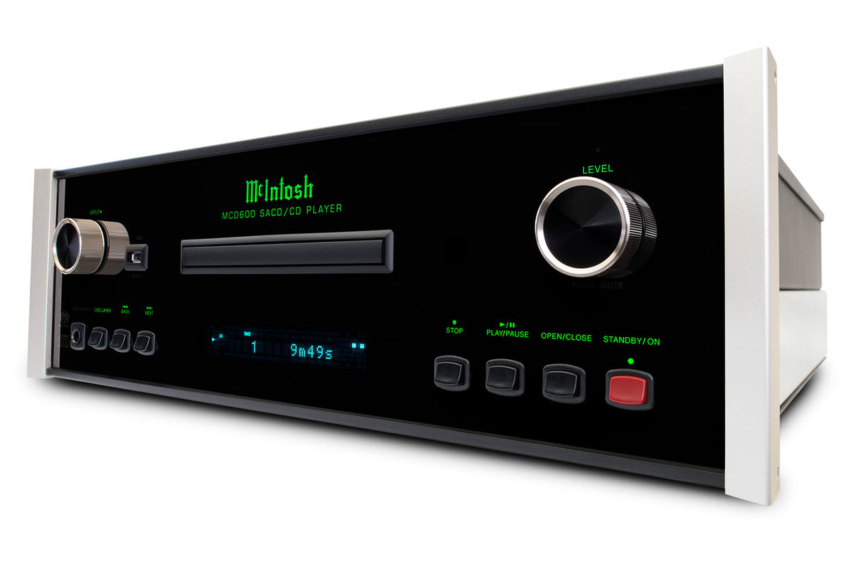 McIntosh MCD600 SACD/CD Player, angled view