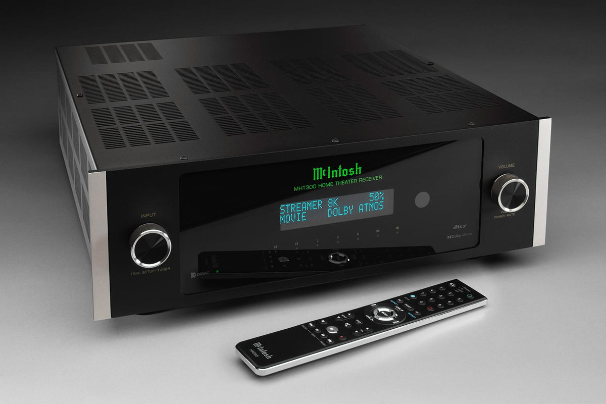 McIntosh MHT300 Home Theater Receiver, rear view