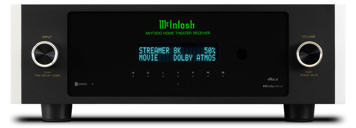 McIntosh MHT300 Home Theater Receiver, front view