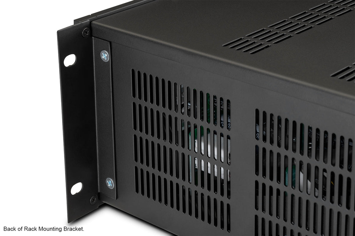 McIntosh MI347 7-Channel Power Amplifier, rear view