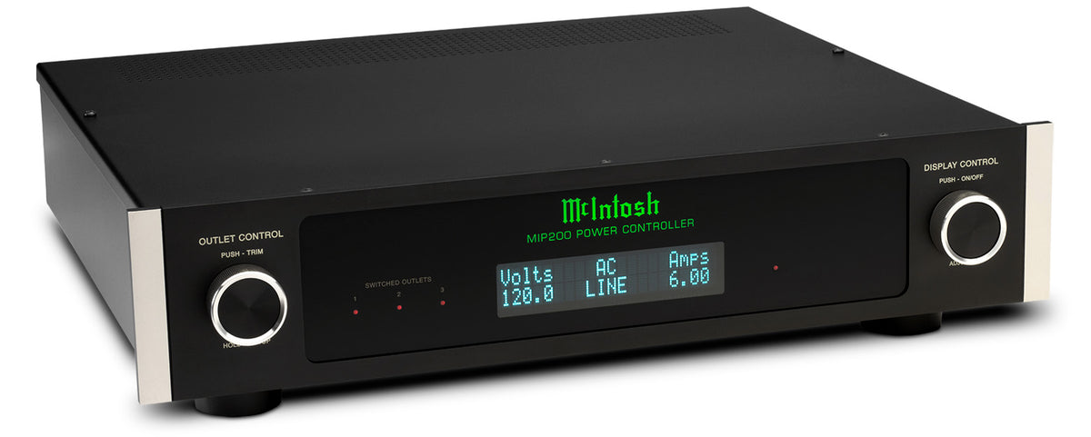 McIntosh MIP200 Power Controller, angled view