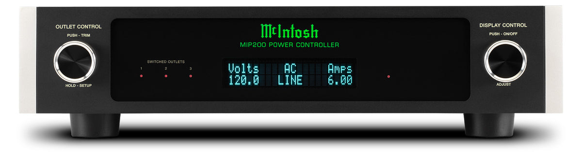 McIntosh MIP200 Power Controller, front view