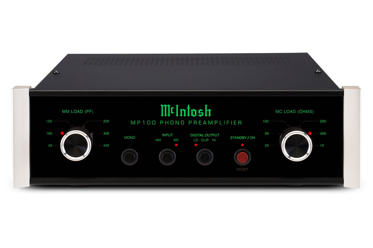 McIntosh MP100 Phono Preamplifier, front view
