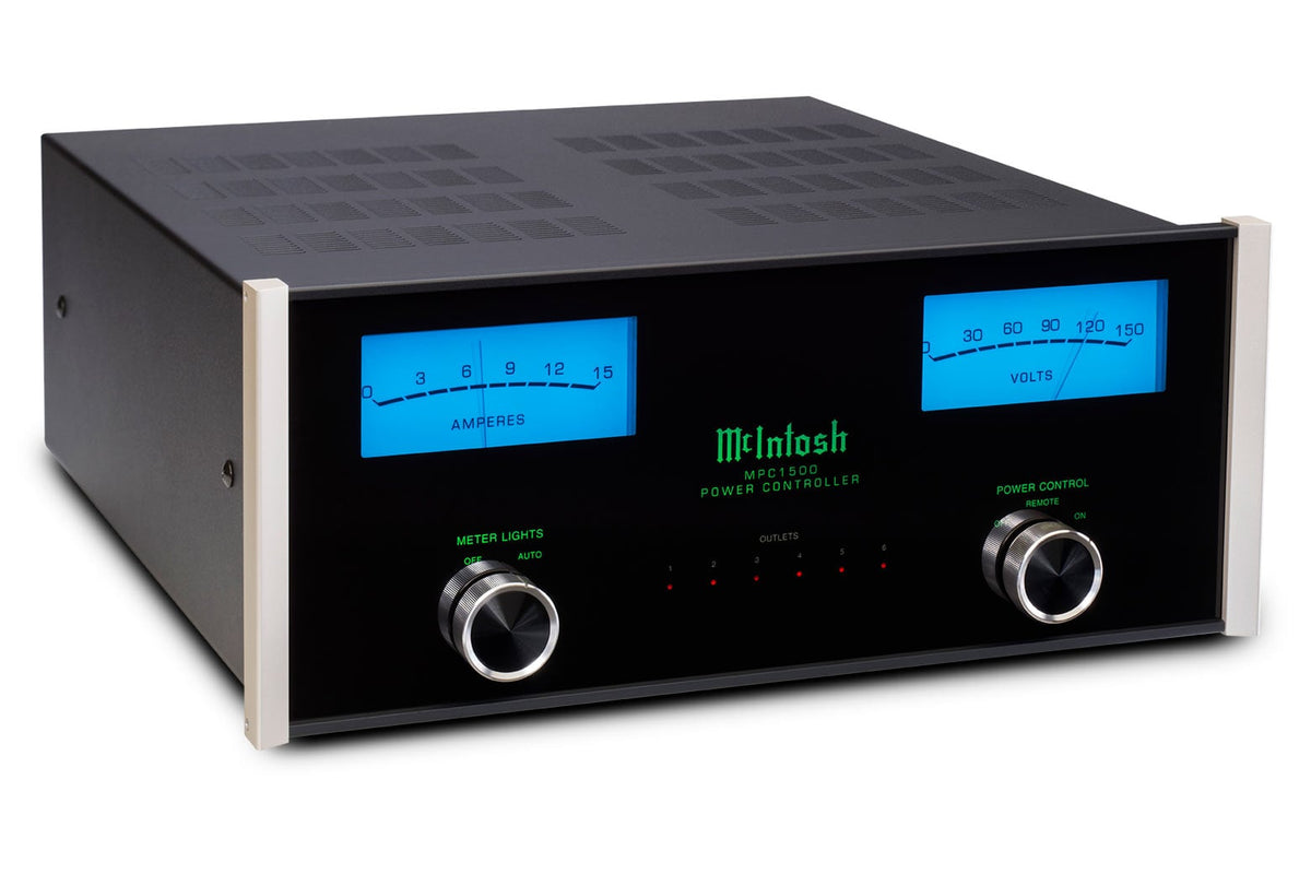 McIntosh MPC1500 Power Controller, angled view