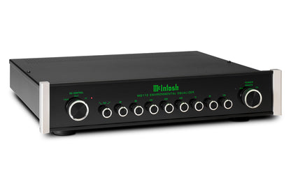 McIntosh MQ112 Analog Equalizer, angled view