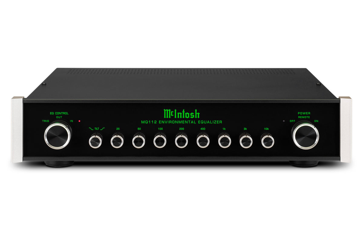 McIntosh MQ112 Analog Equalizer, front view