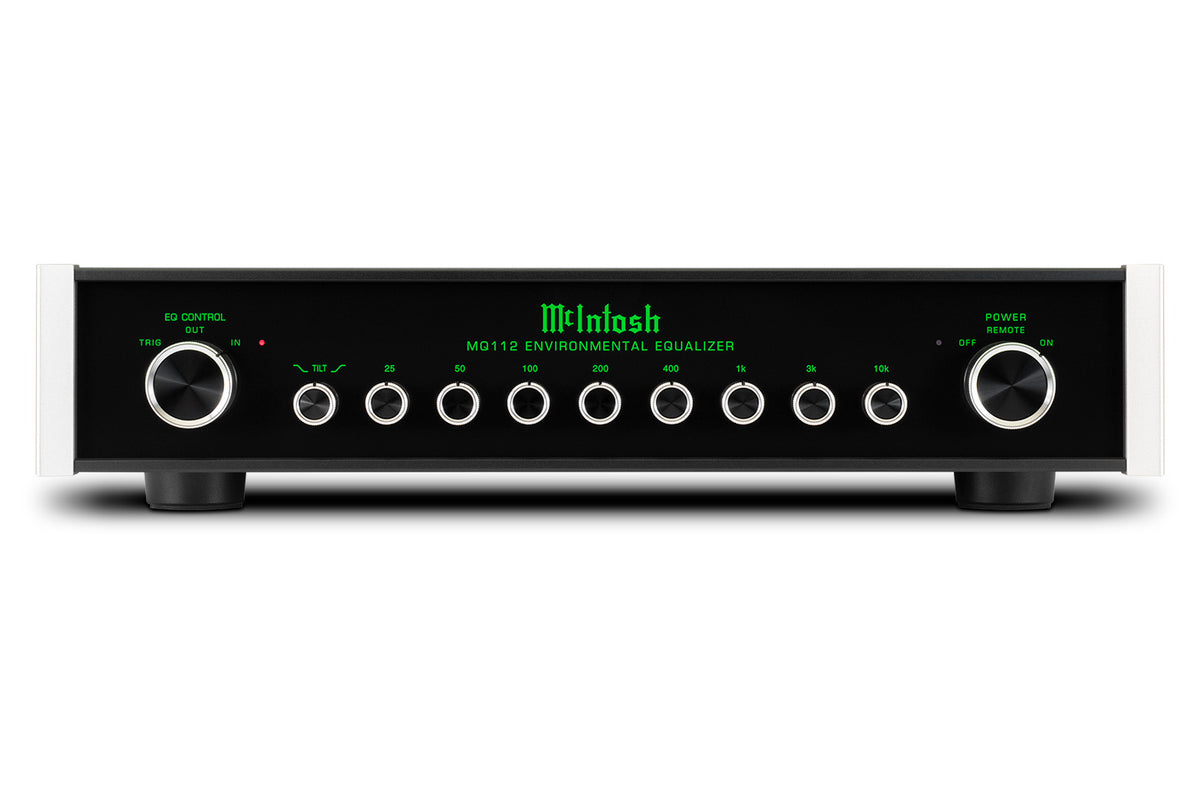 McIntosh MQ112 Analog Equalizer, front view
