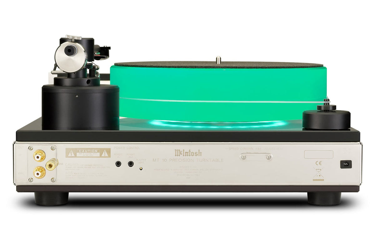 McIntosh MT10 Precision Turntable, rear view