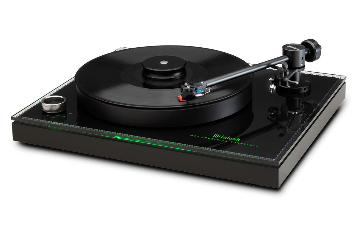 McIntosh MT2 Precision Turntable, angled view