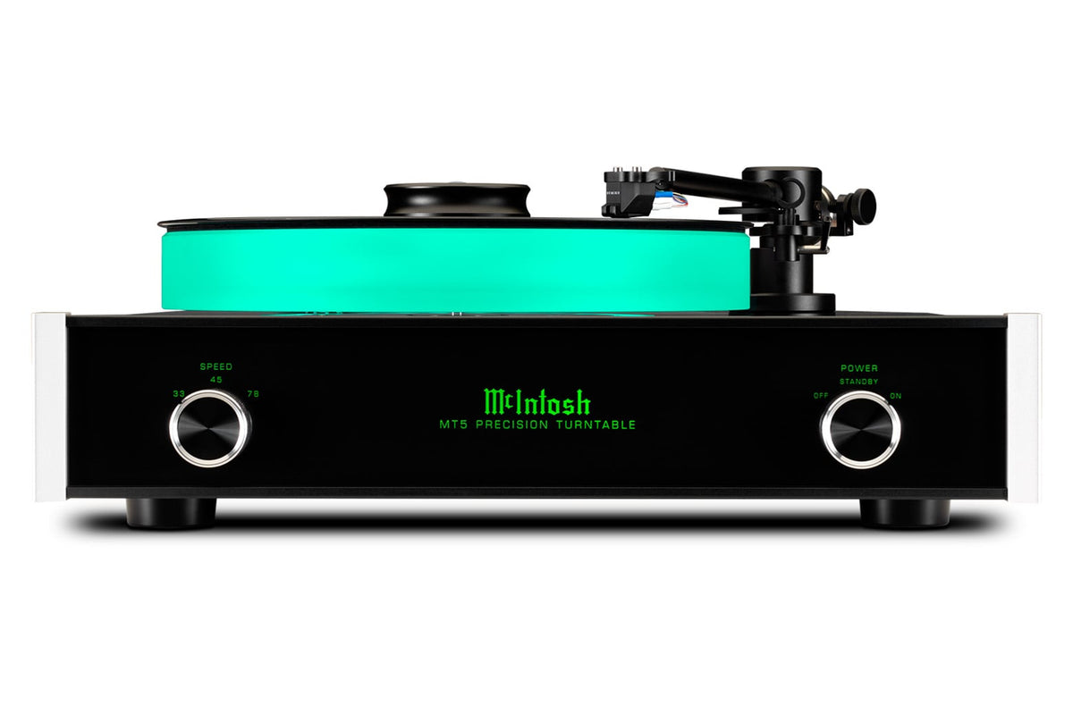 McIntosh MT5 Precision Turntable, front view