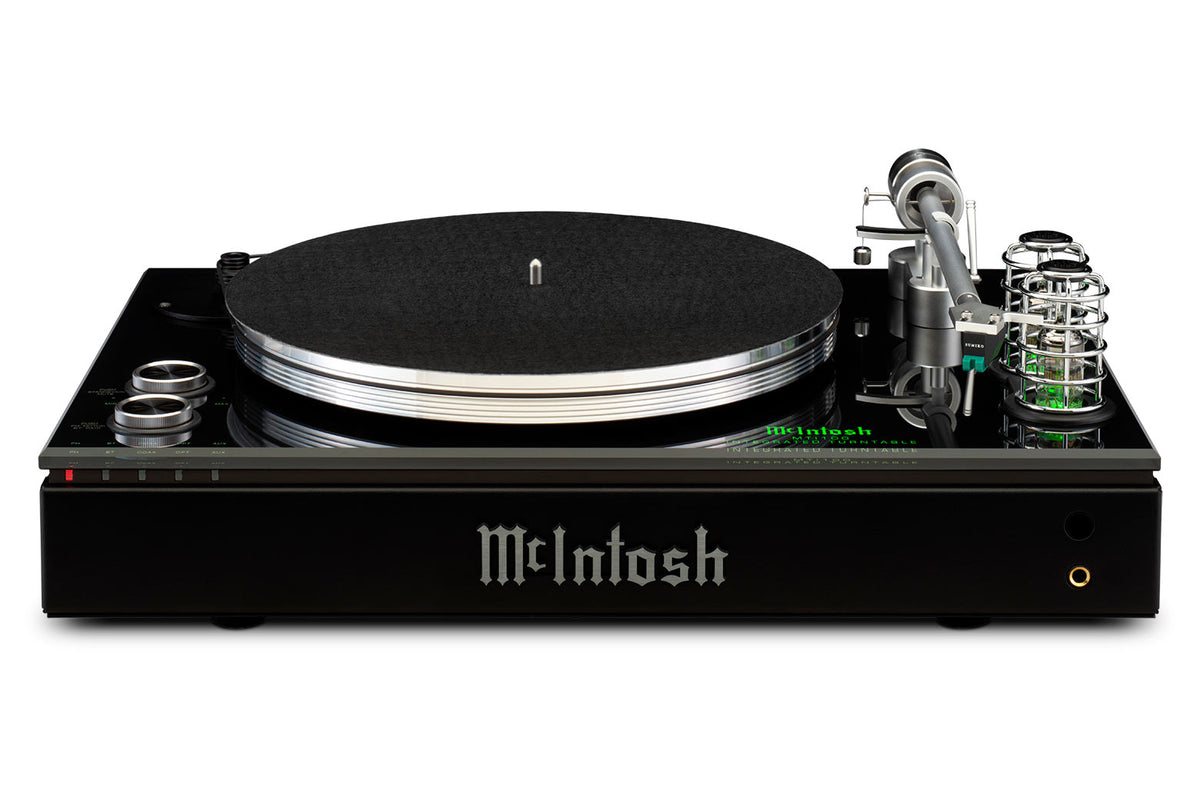McIntosh MTI100 Integrated Turntable, front view
