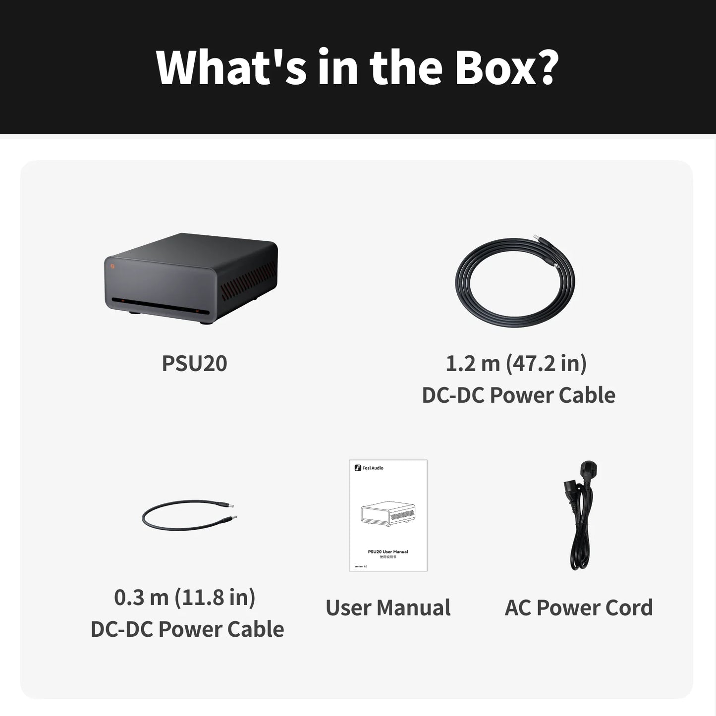 Fosi Audio PSU20 - Linear Power Supply