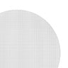 close-up swatch of the white circular grille