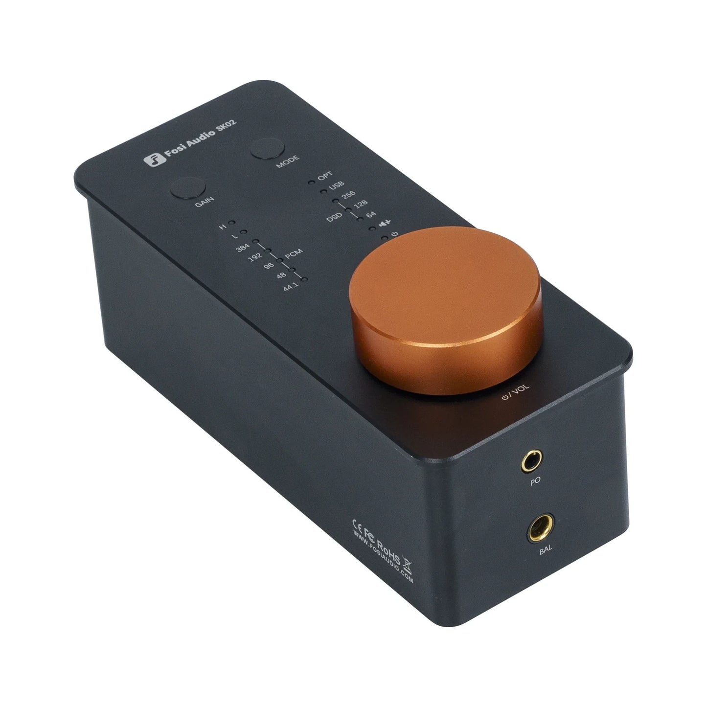 Fosi Audio SK02 - Desktop DAC with Headphone Amp