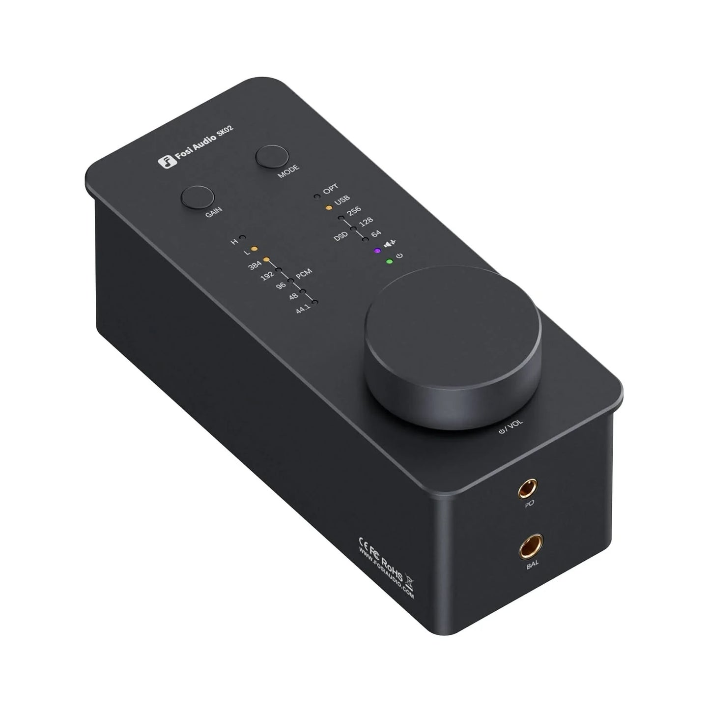 Fosi Audio SK02 - Desktop DAC with Headphone Amp