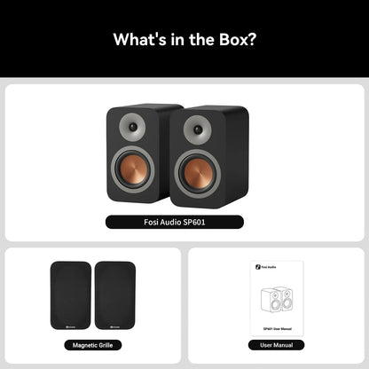 Fosi Audio SP601 White - Passive Speaker