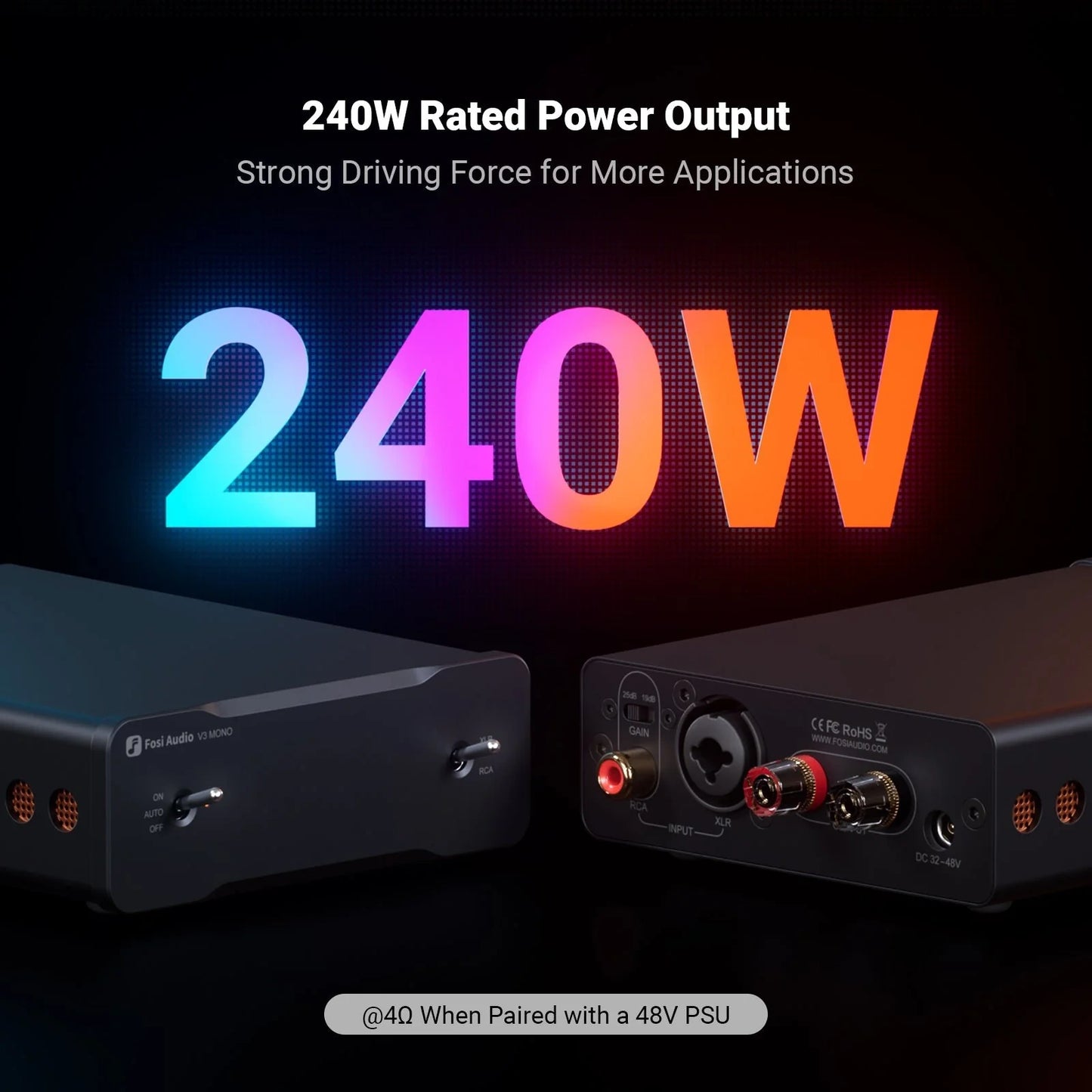 Fosi Audio V3 Mono - Amplifier