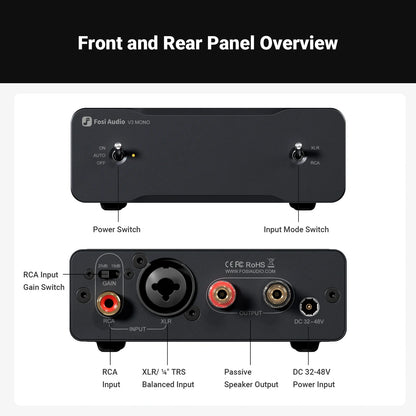 Fosi Audio V3 Mono - Amplifier