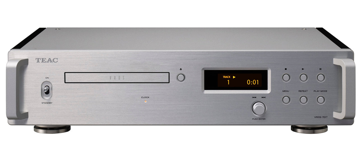TEAC VRDS-701T CD Transport - Silver - J
