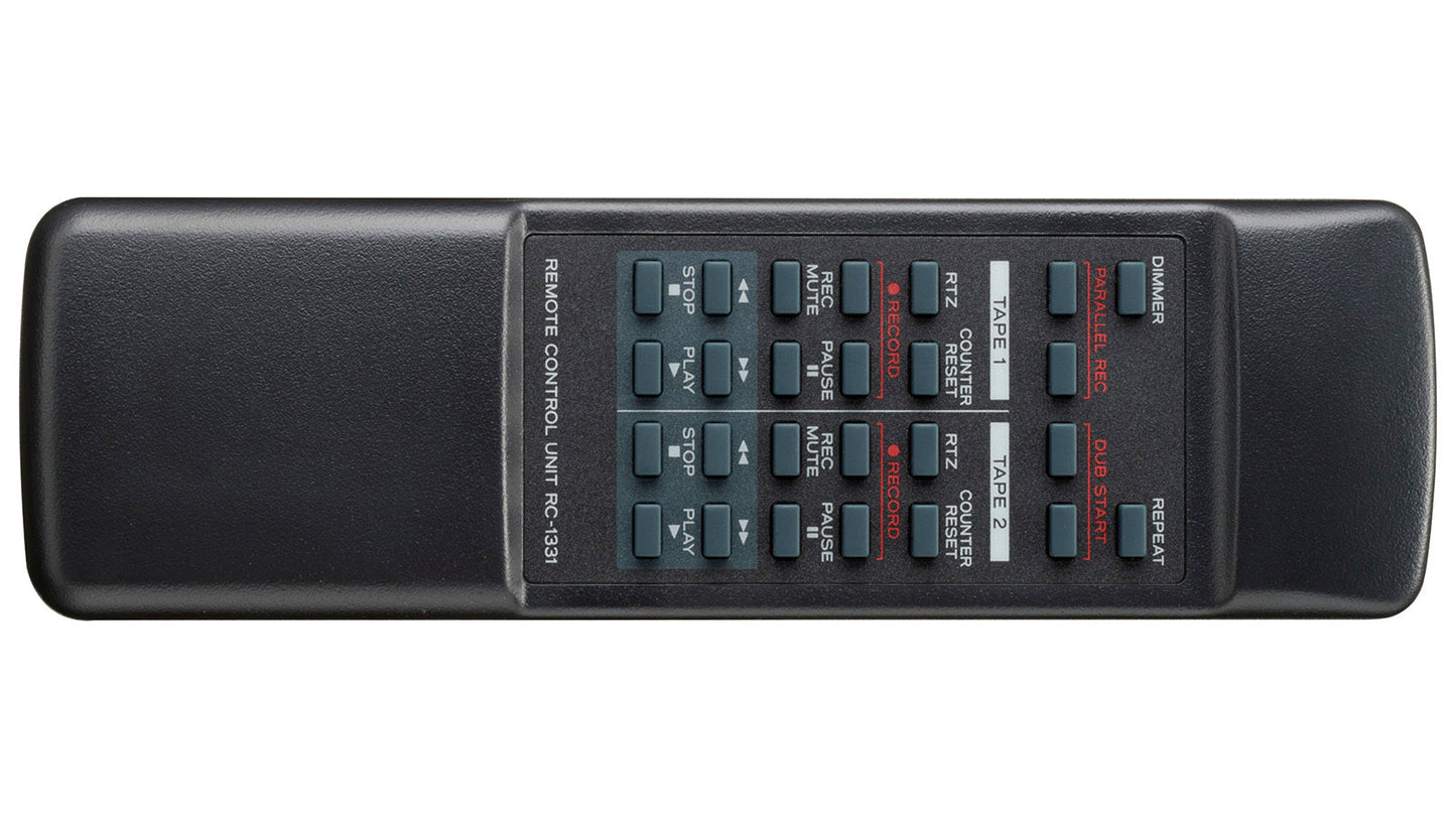 TEAC W-1200 Dual Cassette Deck - Black